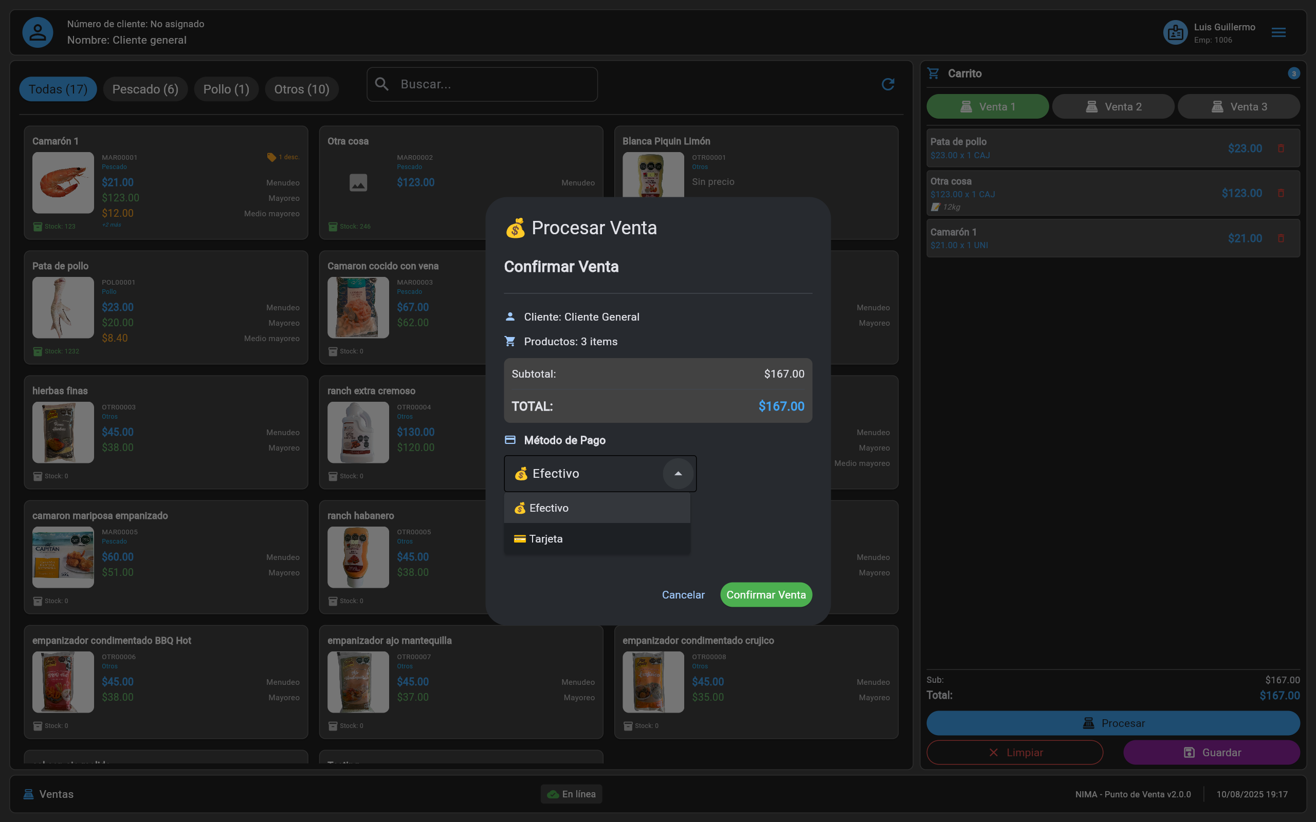 Admin dashboard for wholesale